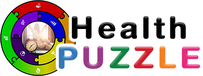 health puzzle logo