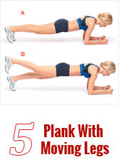 Plank With Moving Legs