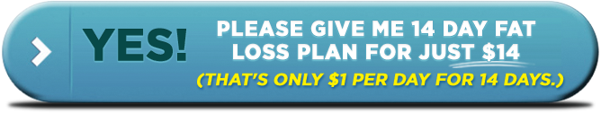 YES! Please Give Me 14 Day Fat Loss Plan for just $14 (that's only $1 per day for 14 days.)